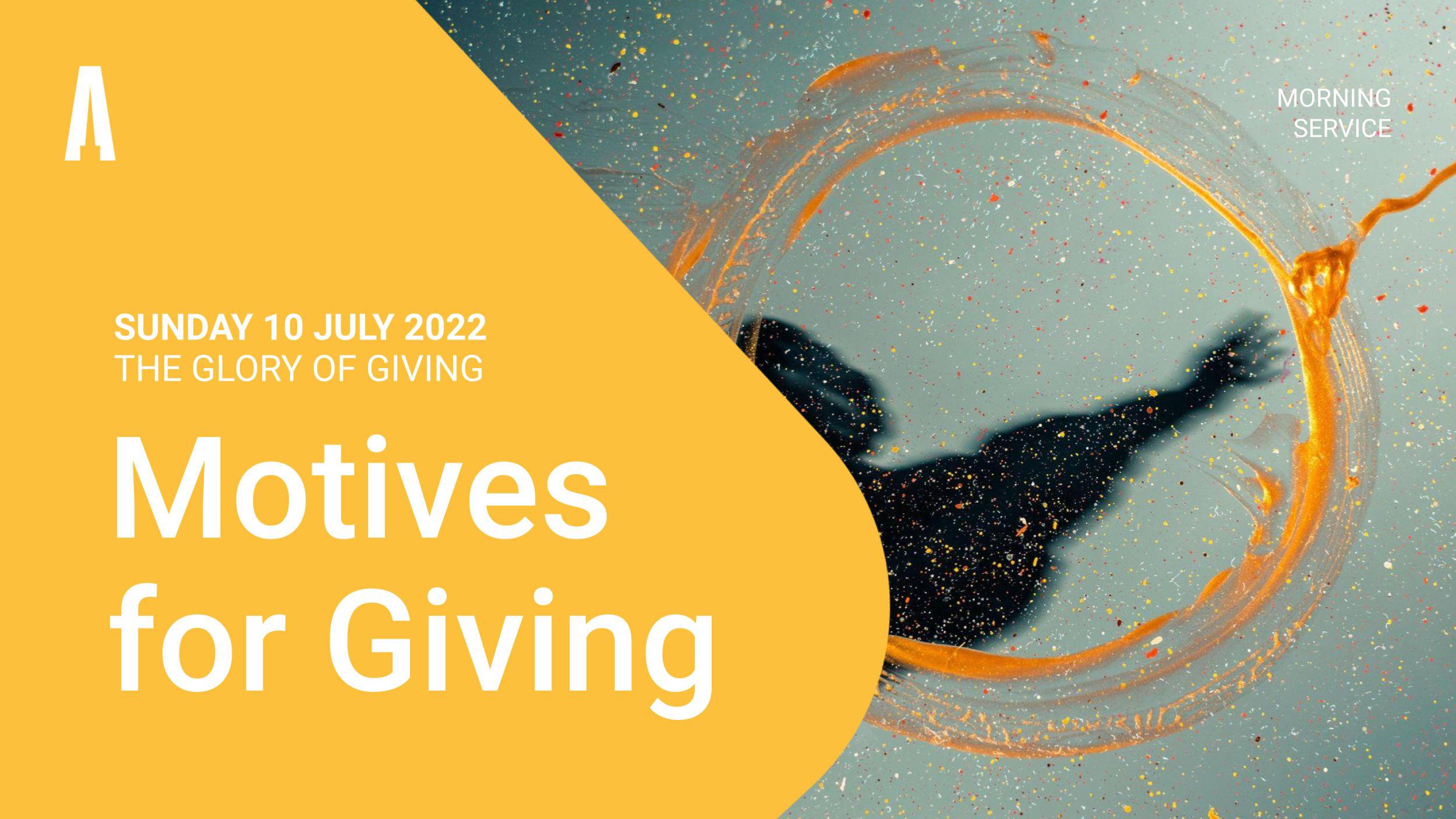 Motives for Giving