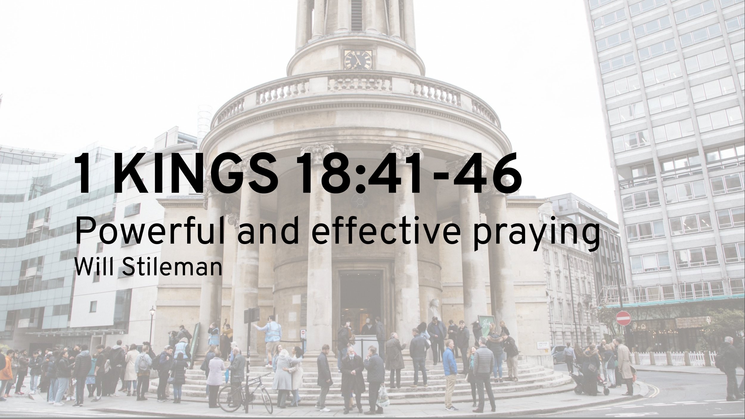 Powerful and effective praying