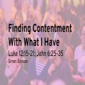 Finding Contentment With What I Have